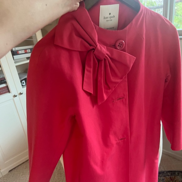 kate spade Jackets & Blazers - Pink coat by Kate Spade!